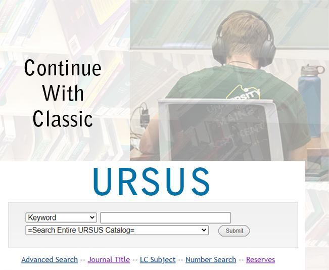 use ursus classic online catalog