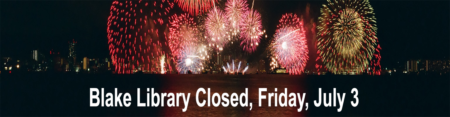 Library closed Friday, July 3